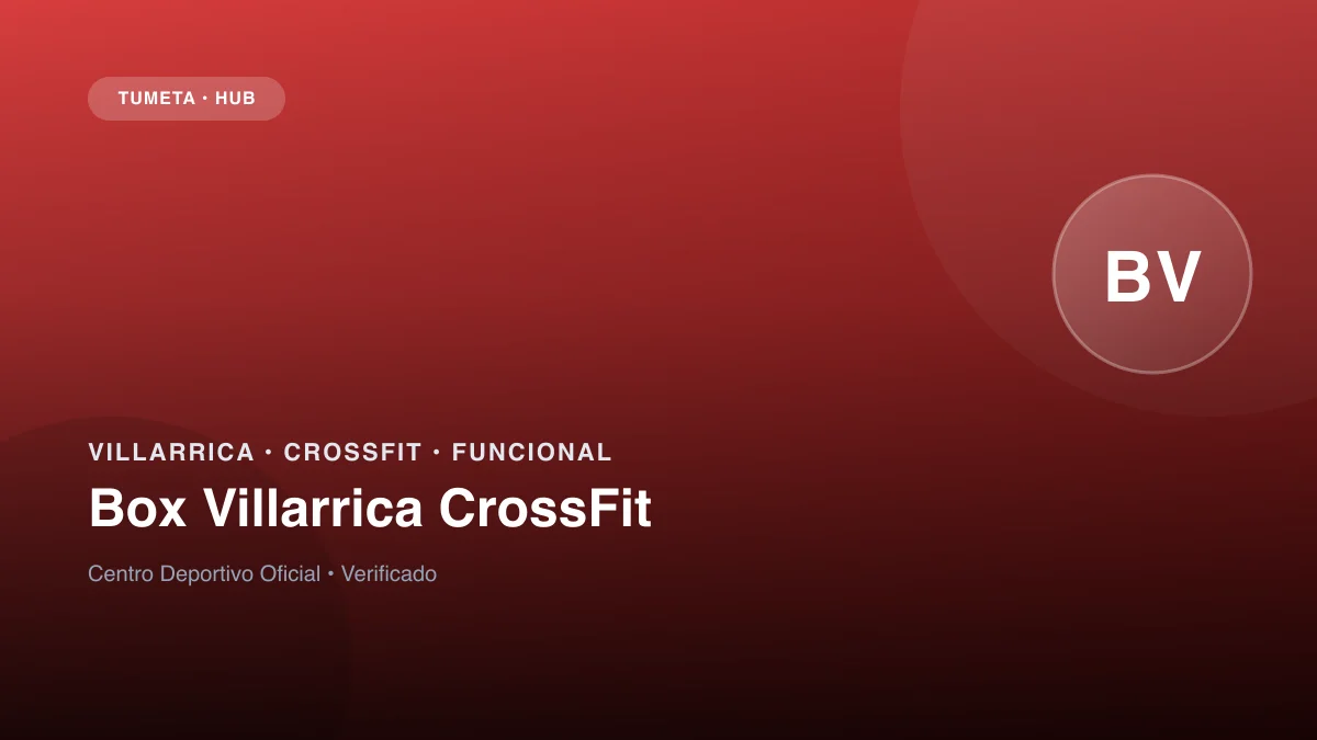 Box Villarrica CrossFit