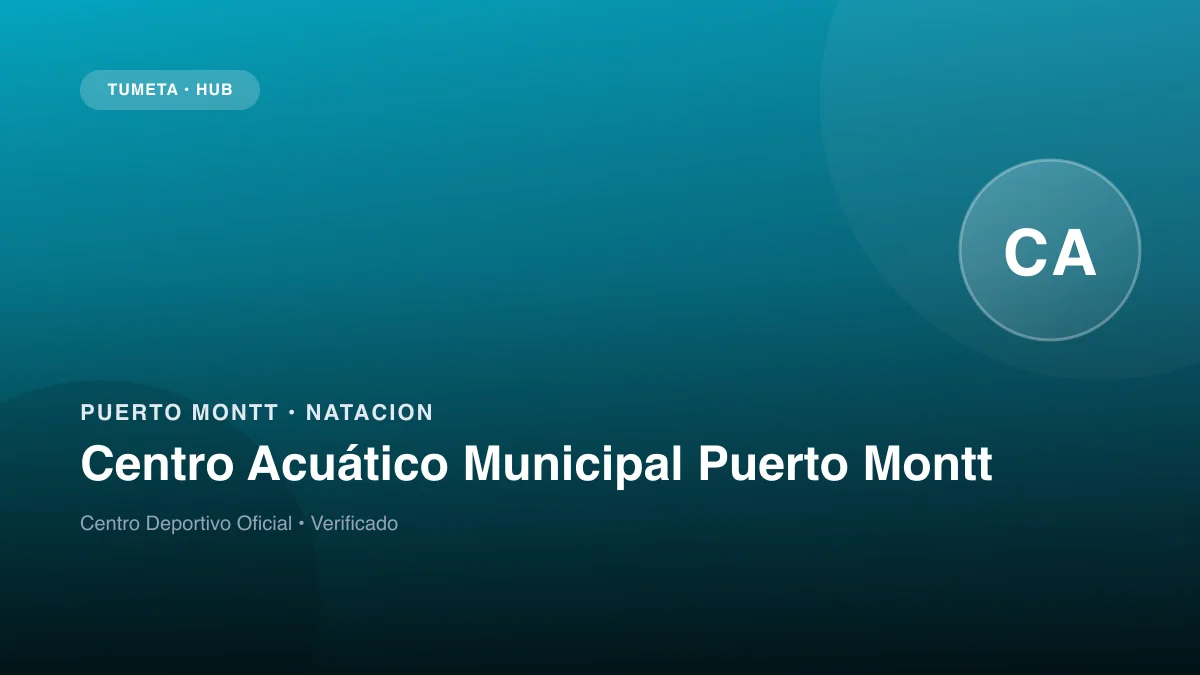 Centro Acuático Municipal Puerto Montt