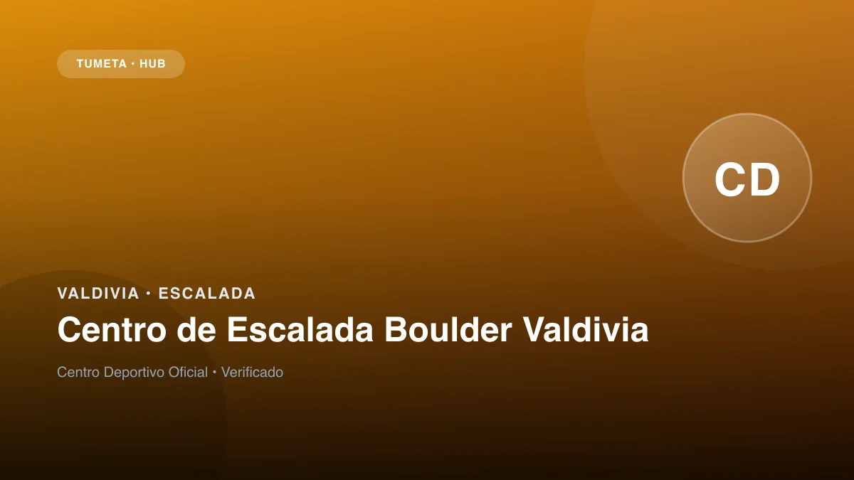 Centro de Escalada Boulder Valdivia
