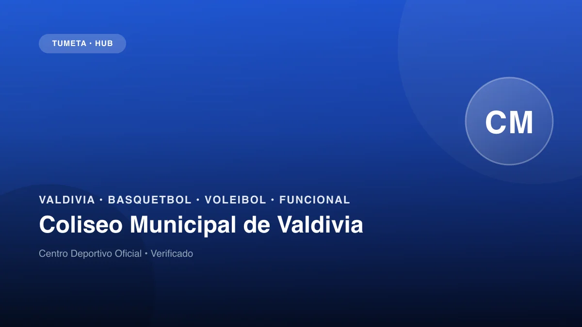 Coliseo Municipal de Valdivia