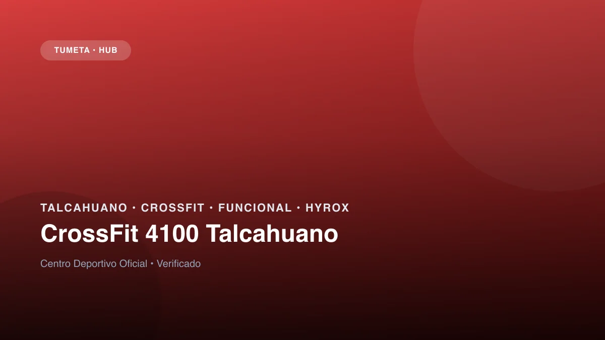 CrossFit 4100 Talcahuano