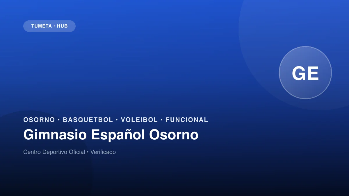 Gimnasio Español Osorno