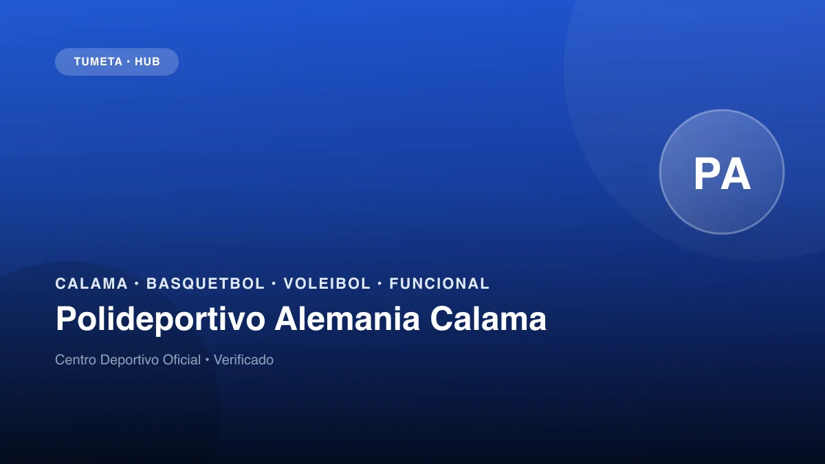 Polideportivo Alemania Calama