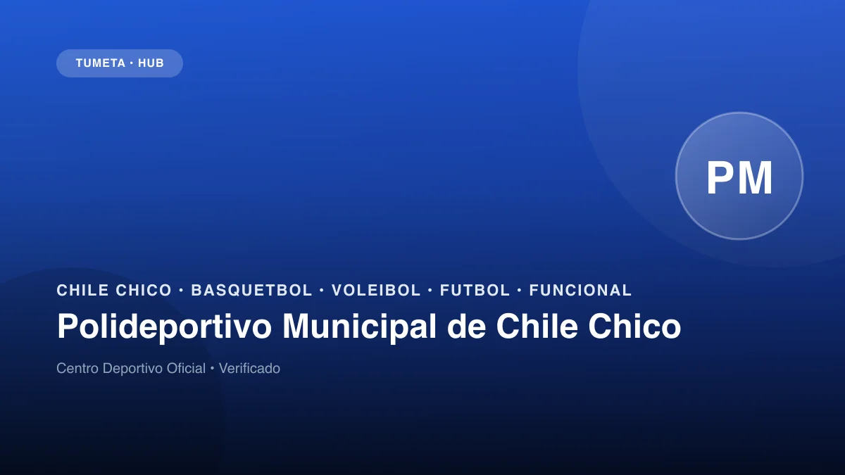 Polideportivo Municipal de Chile Chico
